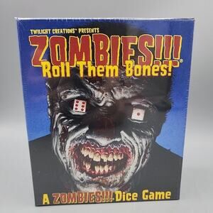 Twilight Creations ZOMBIES!!! ROLL THEM BONES Dice Game Sealed New